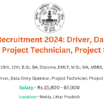 NICPR Recruitment 2024: Driver, Data Entry Operator, Project Technician, Project Scientist I