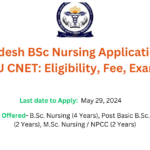 Uttar Pradesh BSc Nursing Application 2024 – ABVMU CNET: Eligibility, Fee, Exam Date