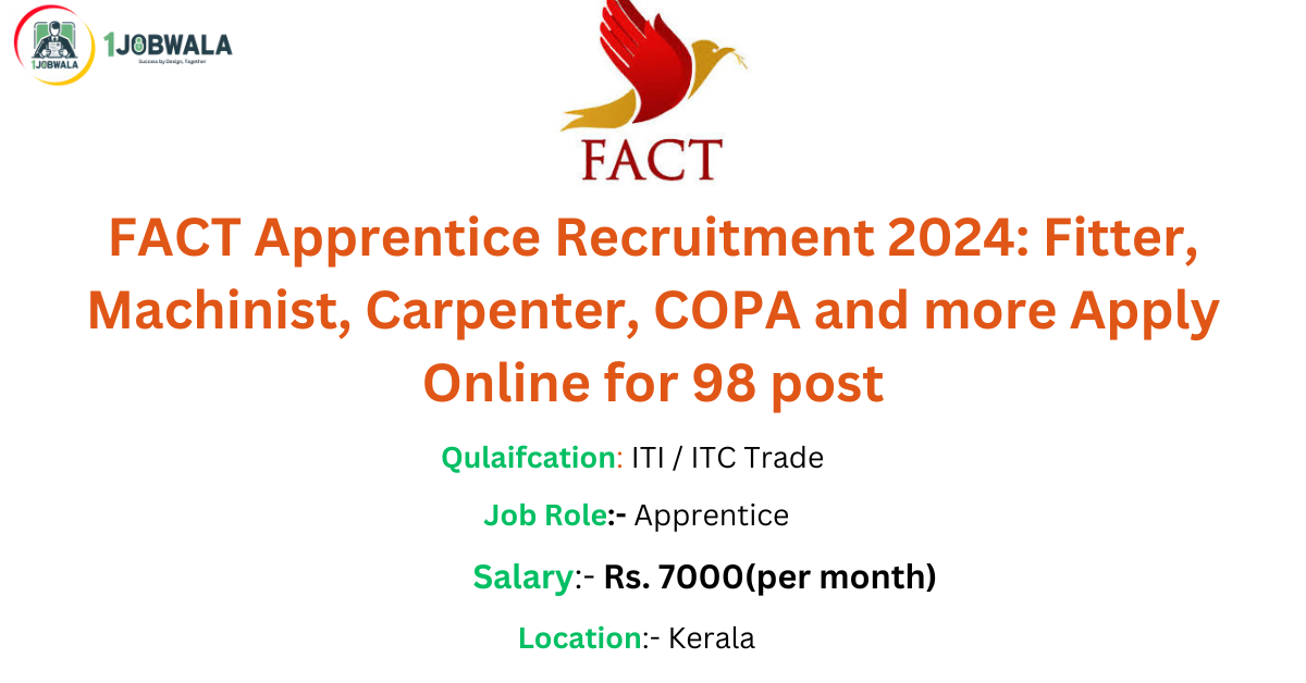 FACT Apprentice Recruitment 2024